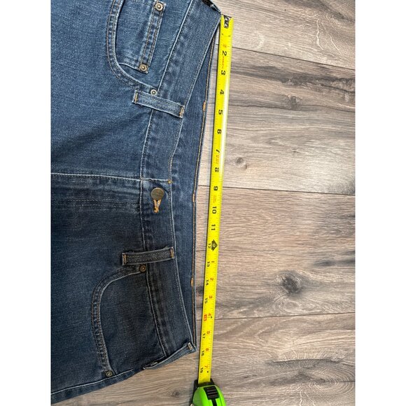 Carhartt Mens Blue Relaxed Fit Denim Work Pants 38x36 Cotton/Polyester Blend Dur - Picture 3 of 5